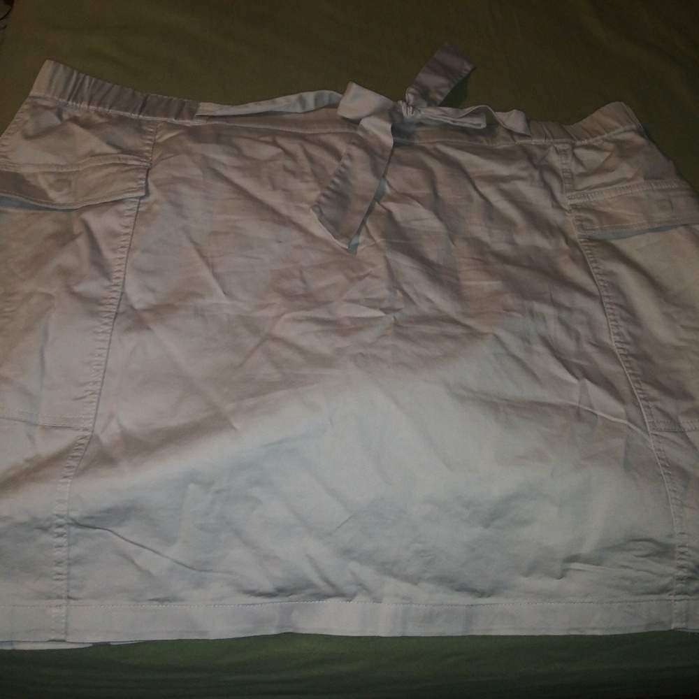 Skirt with shorts under